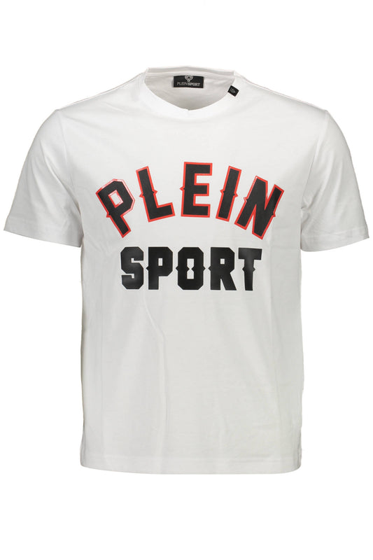 PLEIN SPORT FEHÉR FÉRFI RÖVID UJJÚ PÓLÓ
