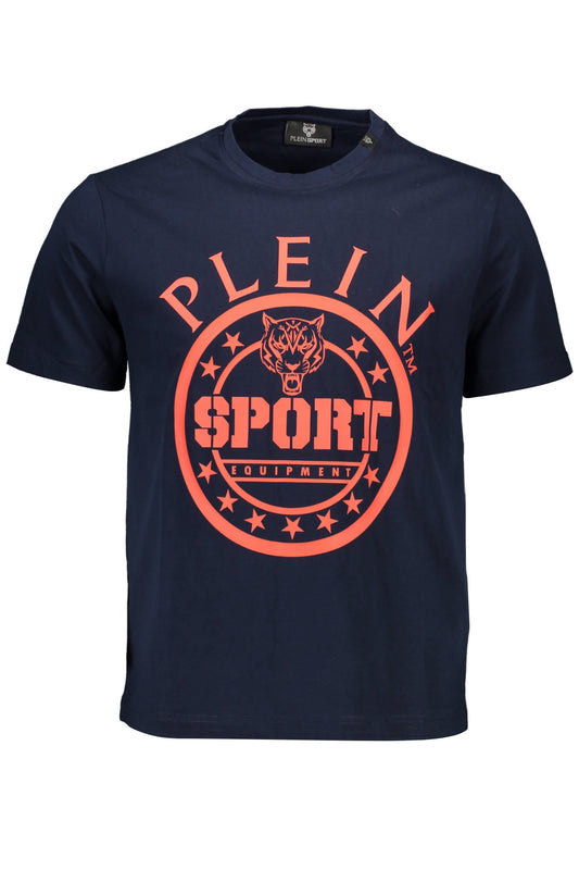 PLEIN SPORT RÖVID UJJÚ FÉRFI PÓLÓ, KÉK
