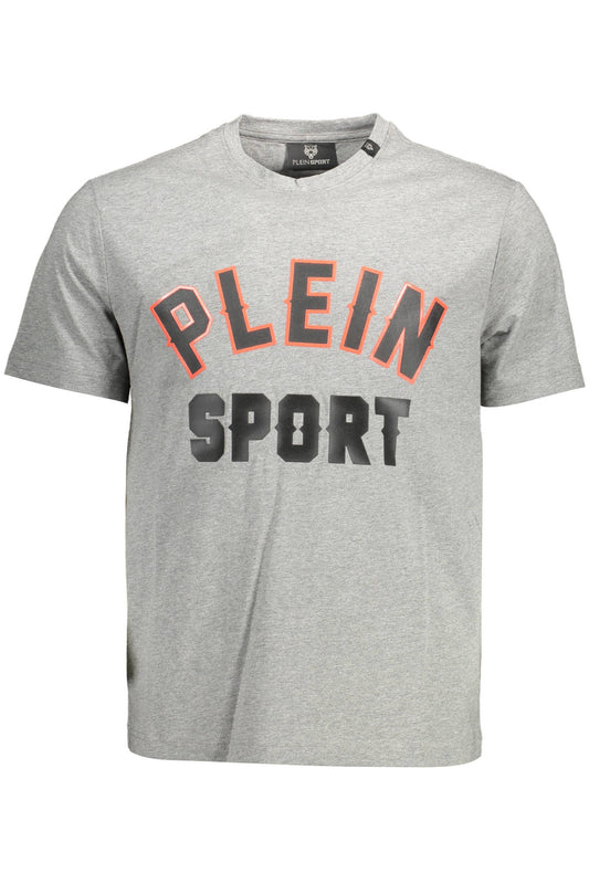 PLEIN SPORT FÉRFI RÖVID UJJÚ PÓLÓ SZÜRKE