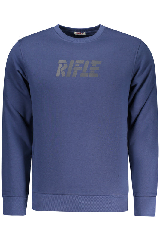 RIFLE FÉRFI CIPZÁRAS PULÓVER, KÉK