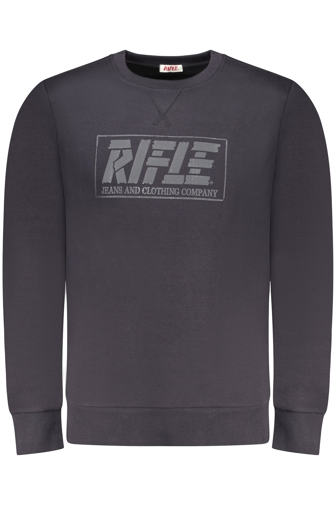 RIFLE FÉRFI CIPZÁRAS PULÓVER, KÉK