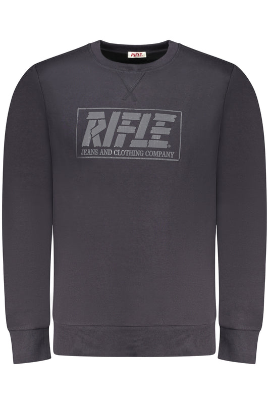 RIFLE FÉRFI CIPZÁRAS PULÓVER, KÉK
