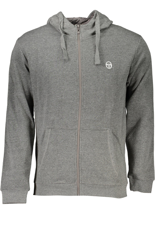 SERGIO TACCHINI FÉRFI SZÜRKE cipzáros PULÓZÓ