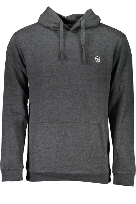 SERGIO TACCHINI FÉRFI SZÜRKE cipzár nélküli pulóver
