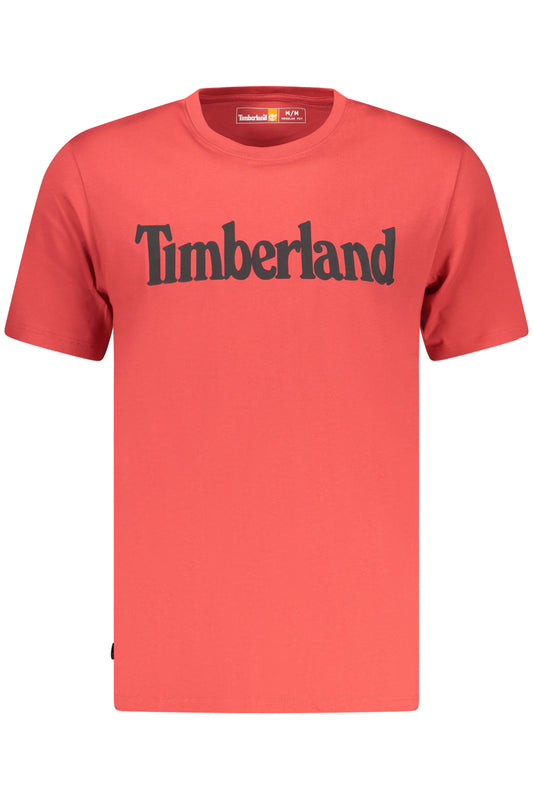 TIMBERLAND FÉRFI RÖVID UJJÚ PÓLÓ PIROS