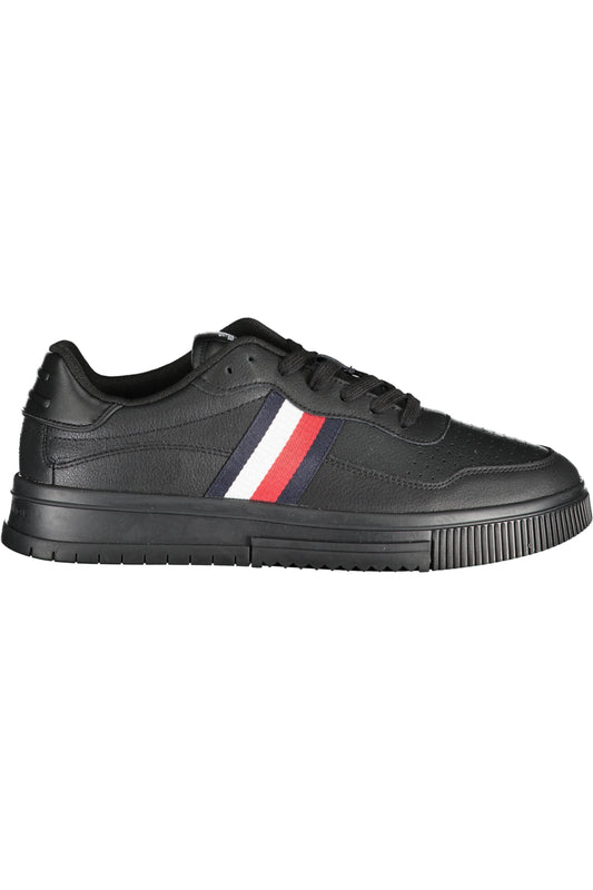 TOMMY HILFIGER FEKETE FÉRFI SPORTCIPŐ