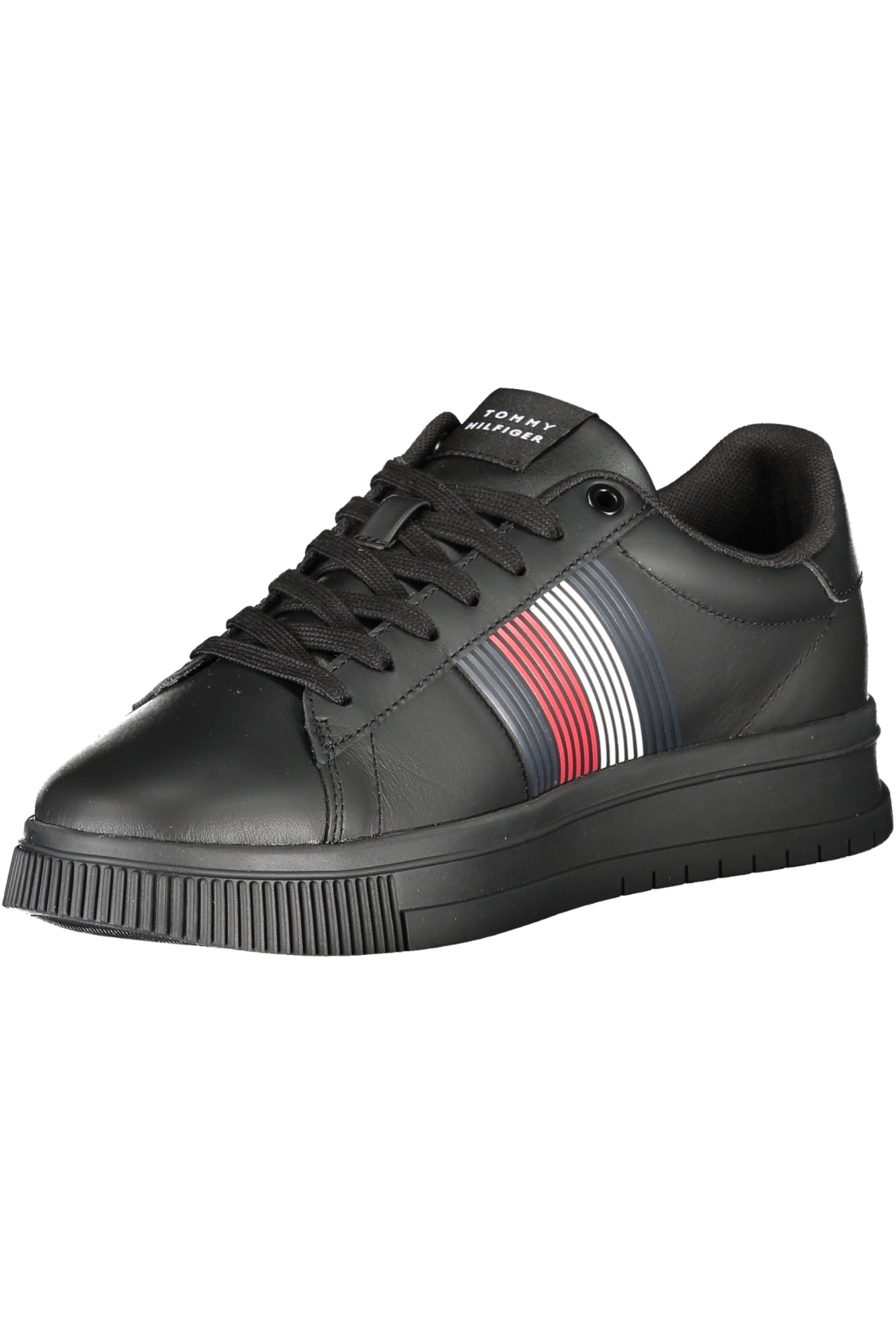 TOMMY HILFIGER FEKETE FÉRFI SPORTCIPŐ