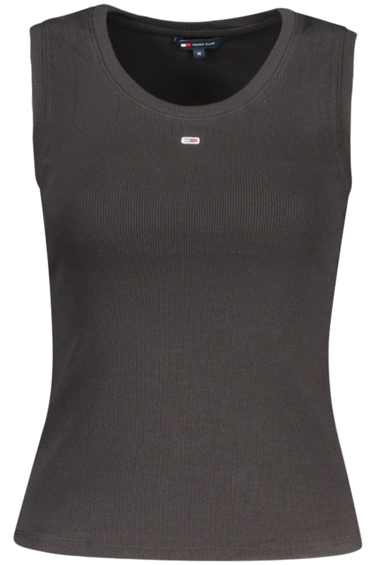 TOMMY HILFIGER NŐI FELNŐ FEKETE TOP