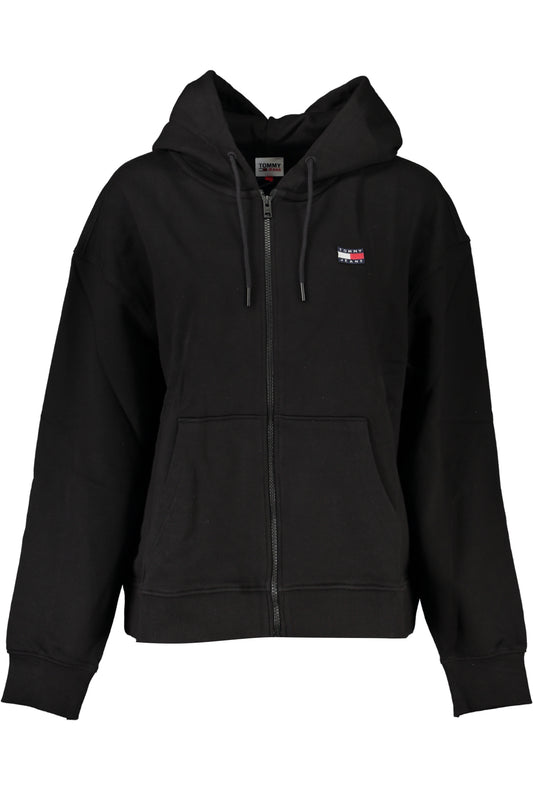 TOMMY HILFIGER NŐI FEKETE cipzáros PUDRÓ