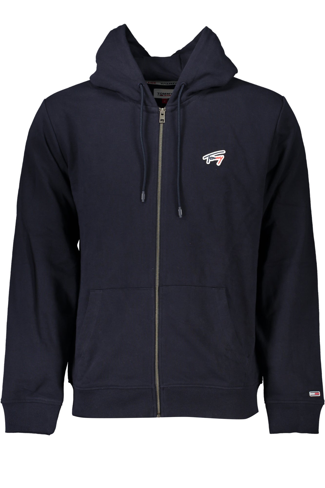 TOMMY HILFIGER FÉRFI KÉK cipzáros pulóver