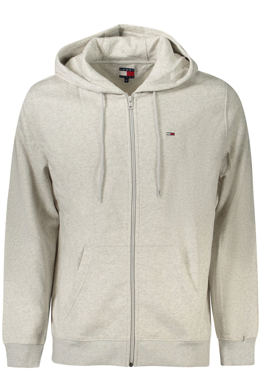 TOMMY HILFIGER FÉRFI CIPZZÁROS PULÓZÓ SZÜRKE
