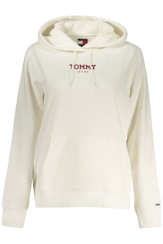 TOMMY HILFIGER NŐI CIPZÁRAS PULÓVER FEHÉR