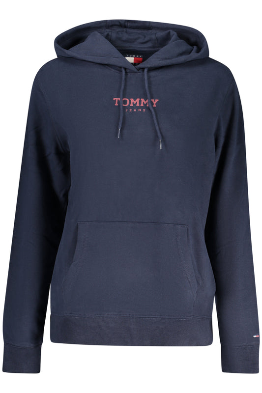 TOMMY HILFIGER NŐI KÉK CIPZÁROS PULÓVER