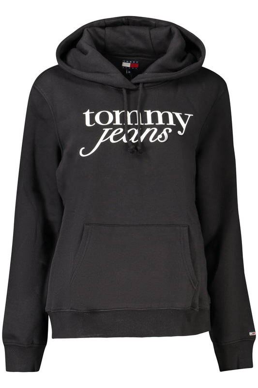 TOMMY HILFIGER PULÓPÓL CIPZZÁR NÉLKÜL FEKETE NŐI