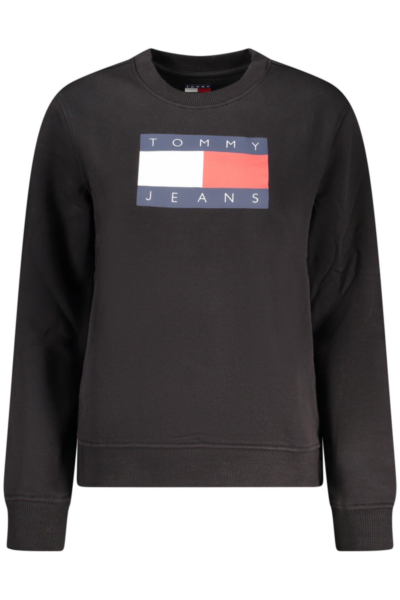 TOMMY HILFIGER NŐI FEKETE CIPZÁROS PULÓVER