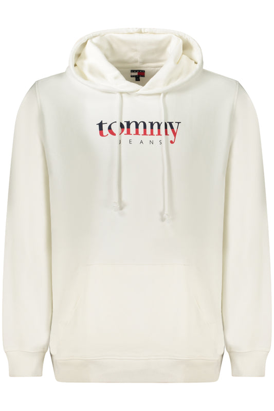 TOMMY HILFIGER FÉRFI CIPZÁRAS PULÓVER FEHÉR