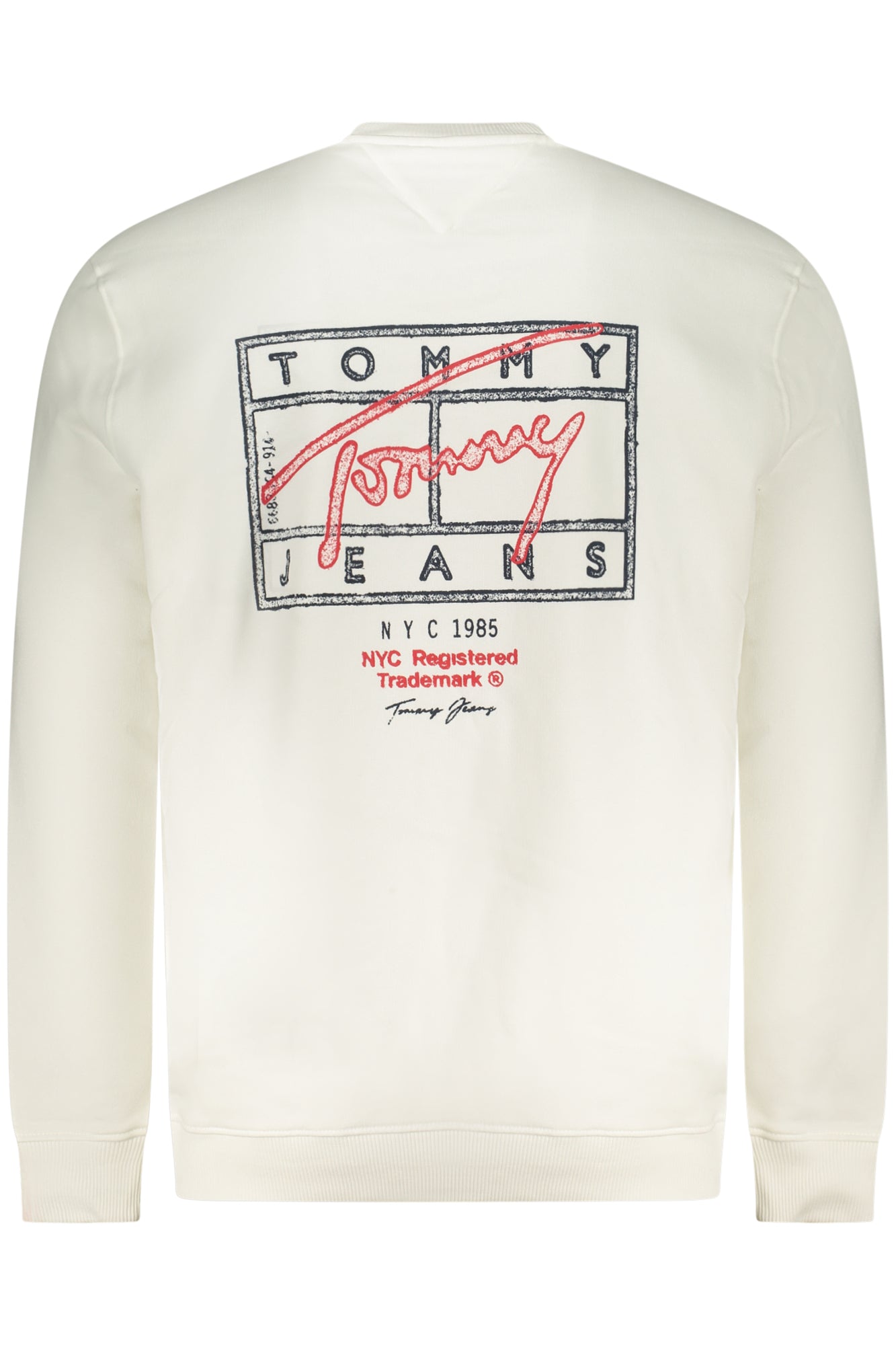 TOMMY HILFIGER FÉRFI CIPZÁRAS PULÓVER FEHÉR