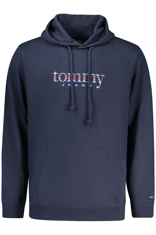 TOMMY HILFIGER FÉRFI KÉK CIPZÁROS PULÓVER