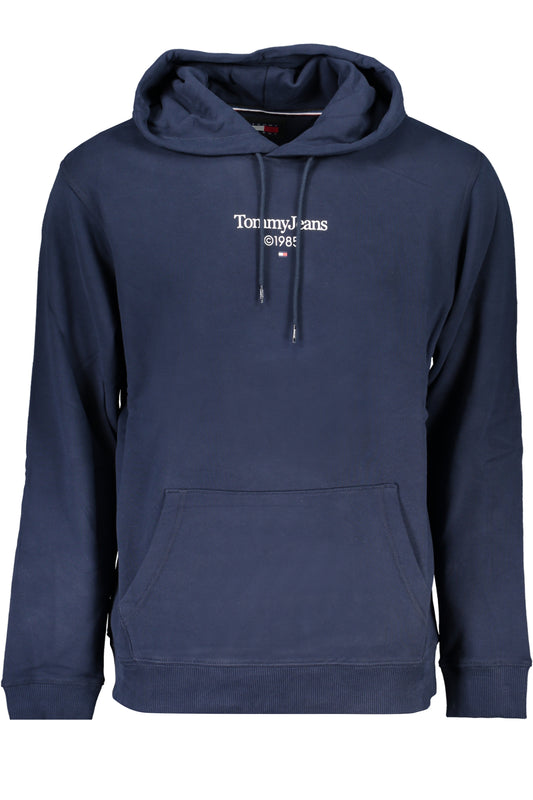 TOMMY HILFIGER FÉRFI KÉK cipzár nélküli pulóver