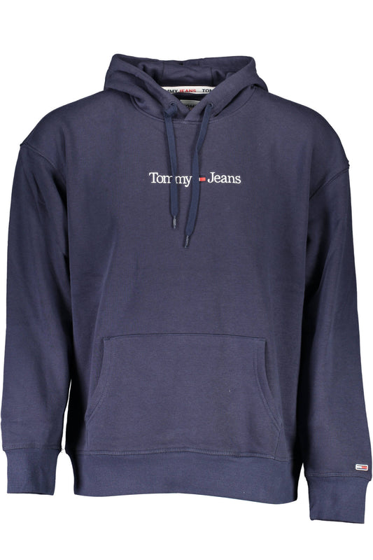 TOMMY HILFIGER FÉRFI CIPZÁRAS PULÓVER KÉK