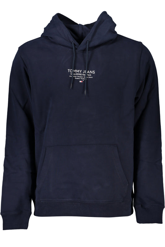 TOMMY HILFIGER FÉRFI KÉK cipzár nélküli pulóver
