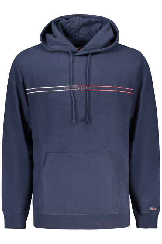 TOMMY HILFIGER FÉRFI CIPZÁRAS PULÓVER KÉK