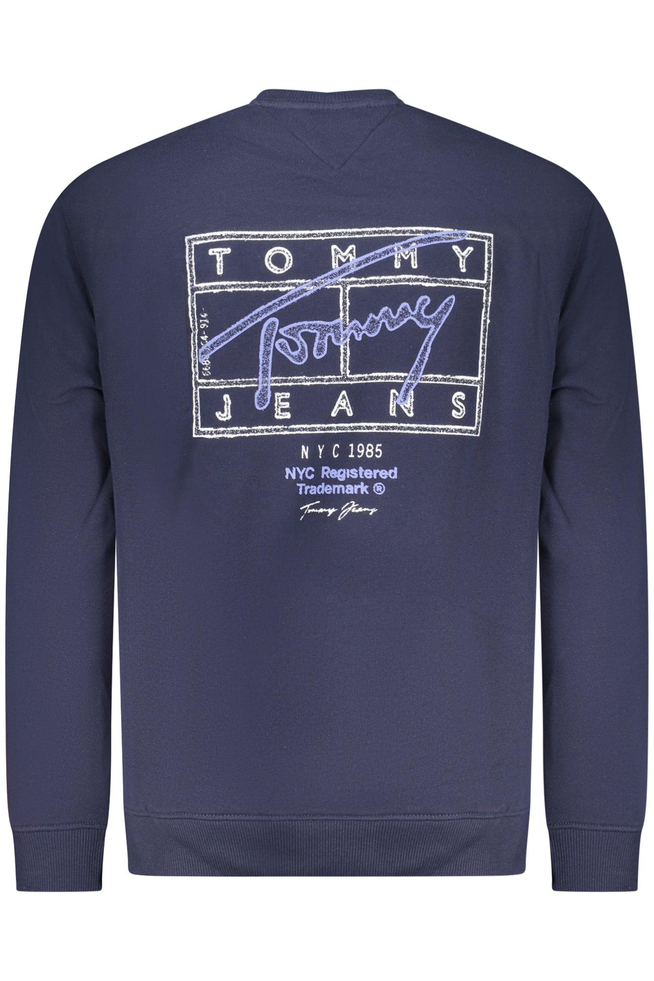 TOMMY HILFIGER FÉRFI KÉK CIPZÁROS PULÓVER