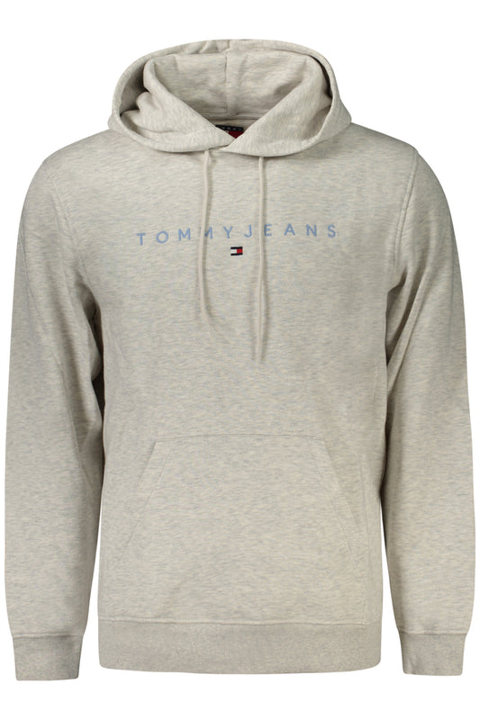 TOMMY HILFIGER FÉRFI SZÜRKE CIPZÁROS PULÓVER
