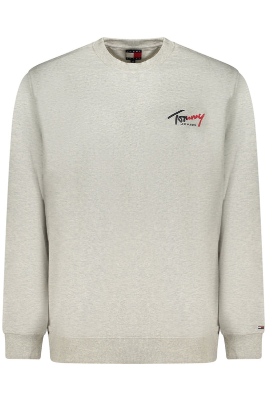 TOMMY HILFIGER FÉRFI SZÜRKE CIPZÁROS PULÓVER