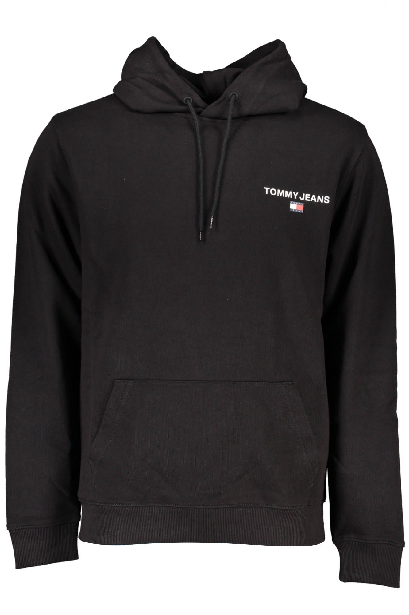 TOMMY HILFIGER FÉRFI FEKETE CIPZÁR NÉLKÜLI PÓLÓ