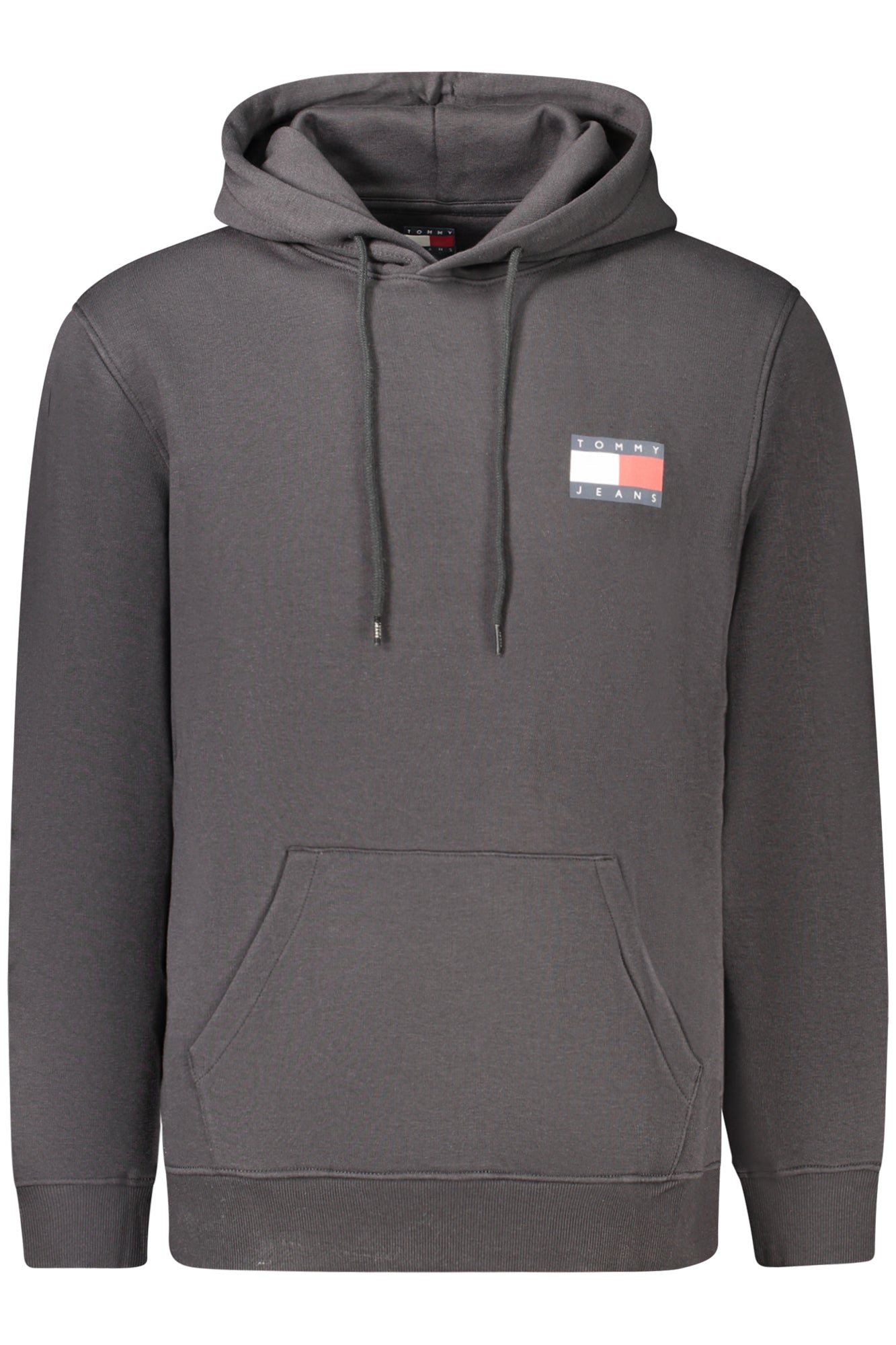 TOMMY HILFIGER FÉRFI FEKETE CIPZÁROS PULÓVER