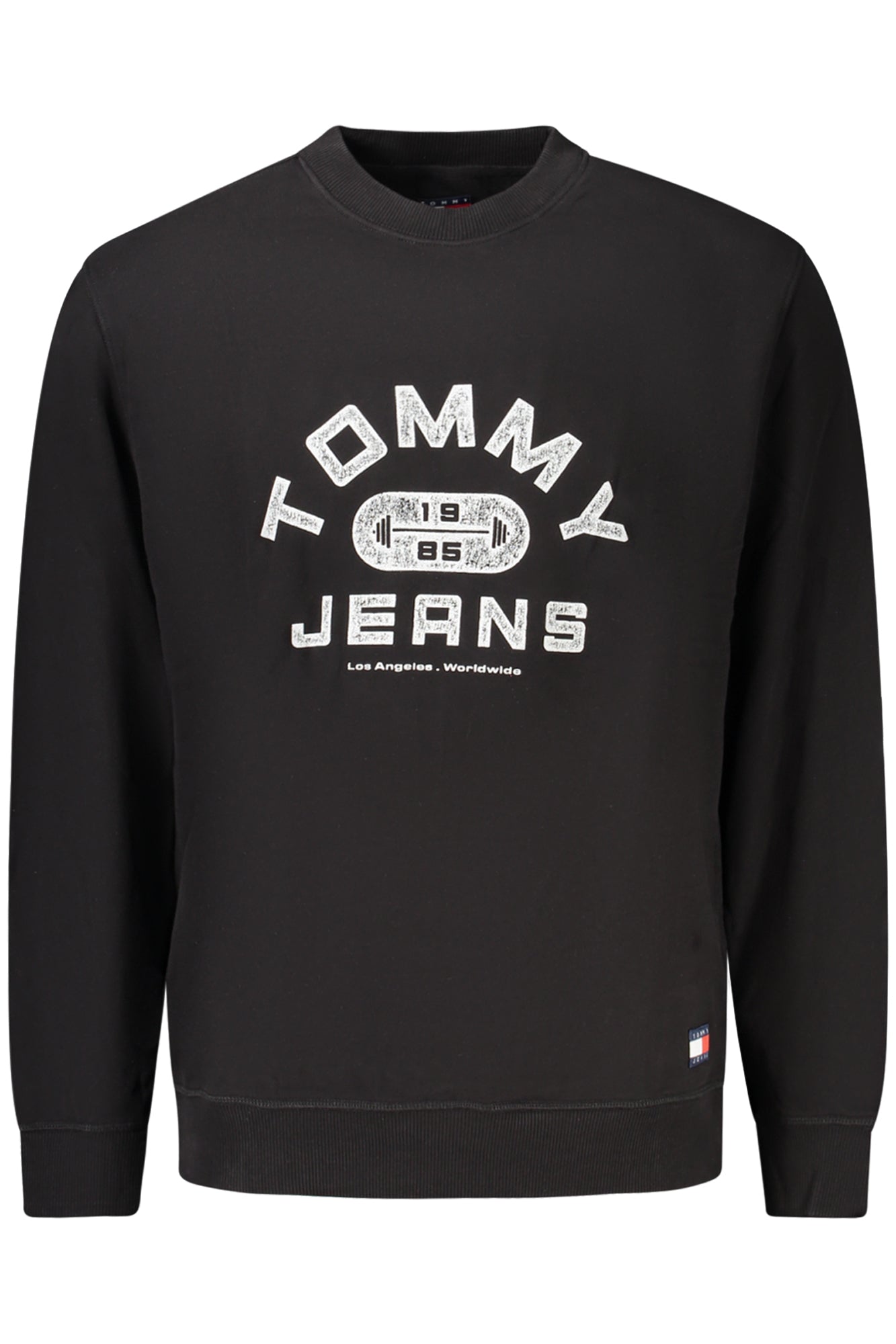 TOMMY HILFIGER FÉRFI FEKETE CIPZÁROS PULÓVER