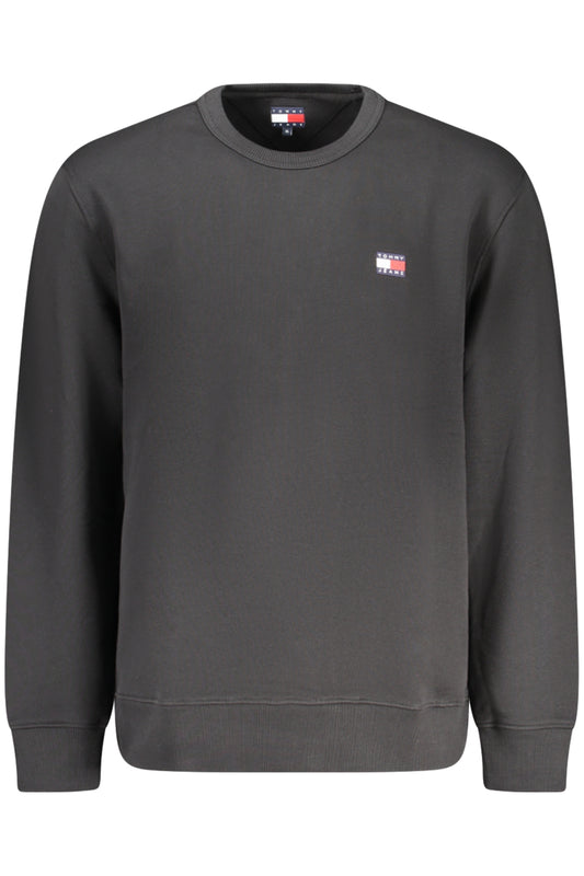 TOMMY HILFIGER FÉRFI FEKETE cipzáros pulóver