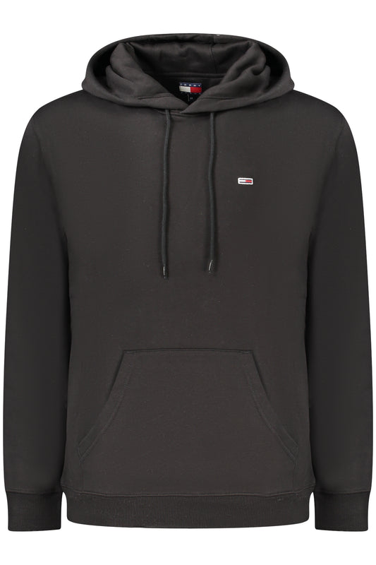TOMMY HILFIGER FÉRFI FEKETE cipzáros pulóver