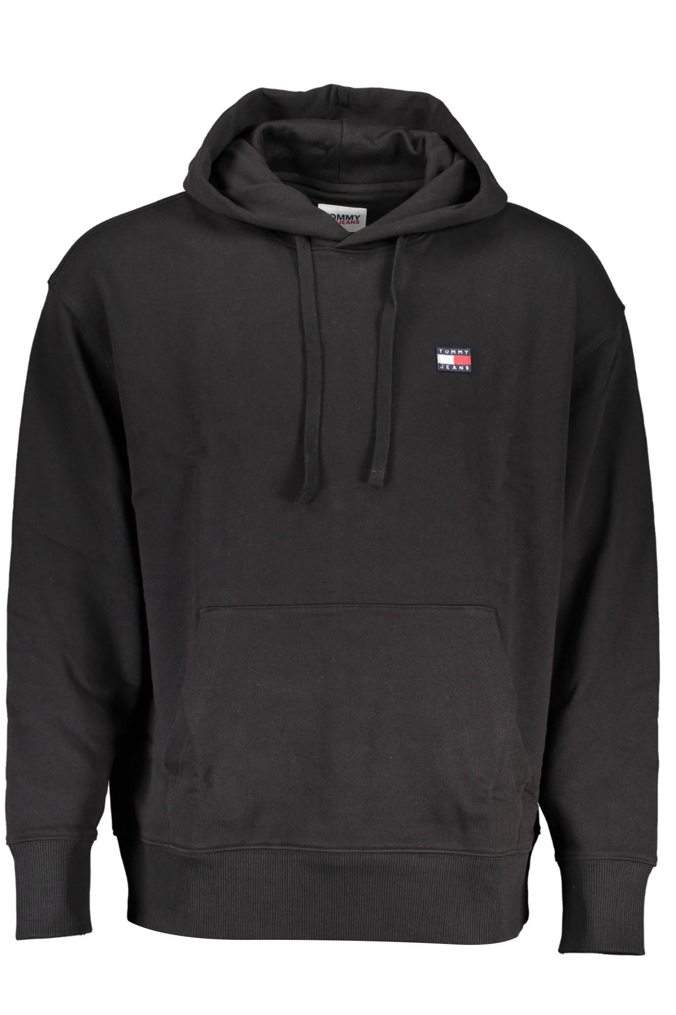 TOMMY HILFIGER FÉRFI FEKETE CIPZÁR NÉLKÜLI PÓLÓ