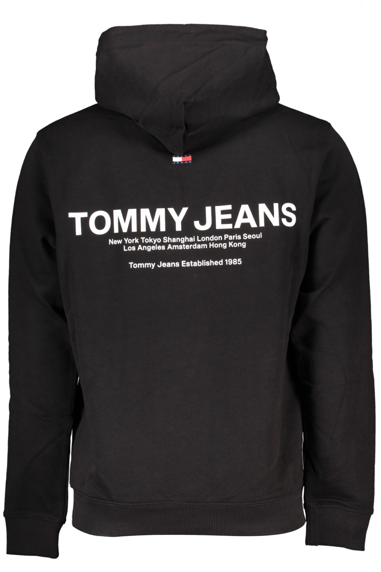 TOMMY HILFIGER FÉRFI FEKETE CIPZÁR NÉLKÜLI PÓLÓ