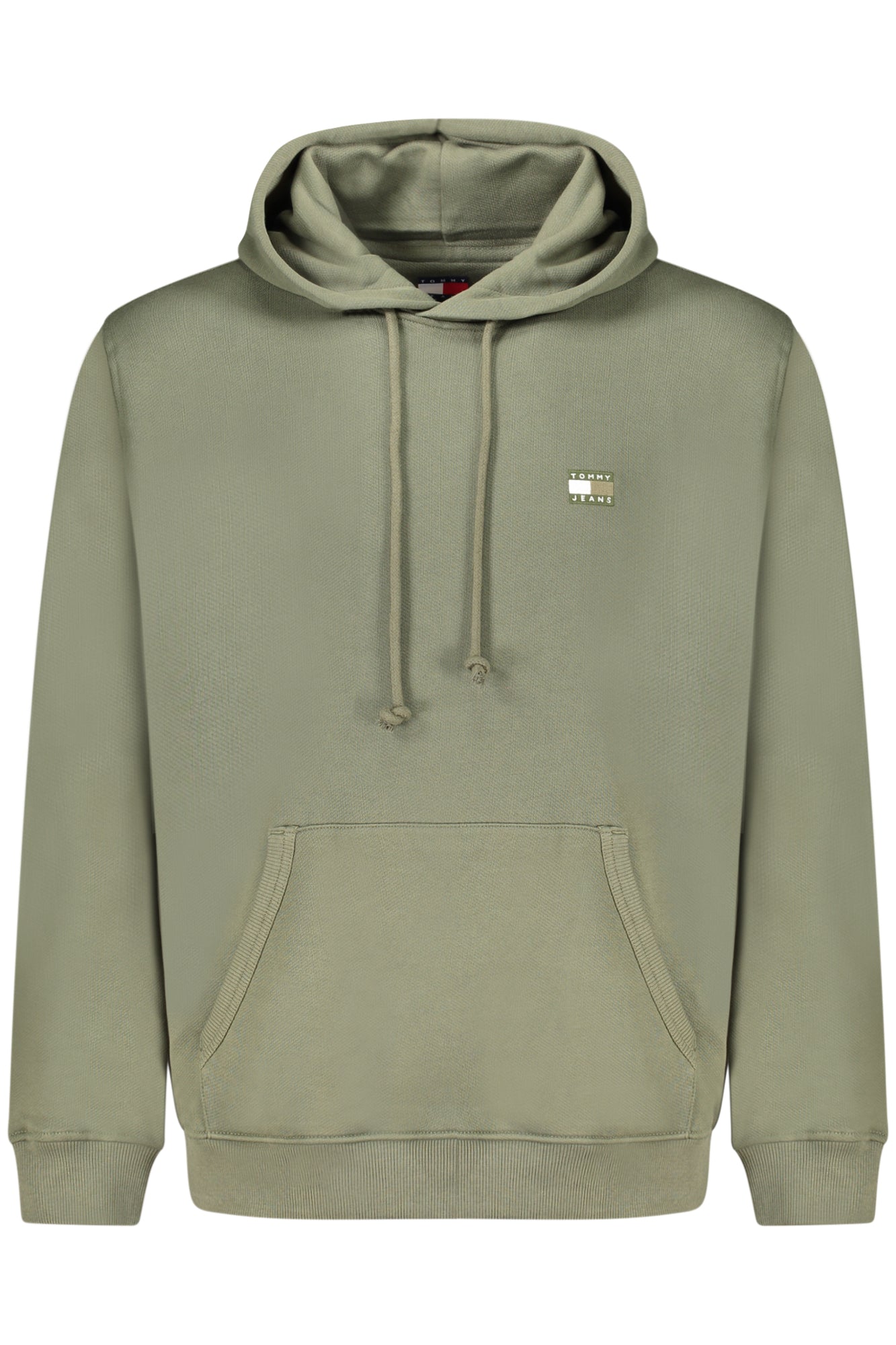 TOMMY HILFIGER FÉRFI CIPZÁRAS PULÓVER, ZÖLD