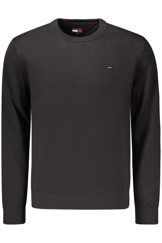 TOMMY HILFIGER FÉRFI FEKETE PULÓVER