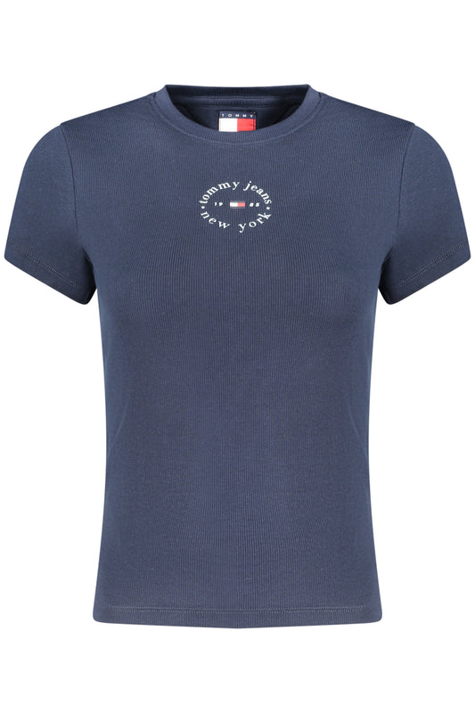 TOMMY HILFIGER NŐI RÖVID UJJÚ PÓLÓ, KÉK