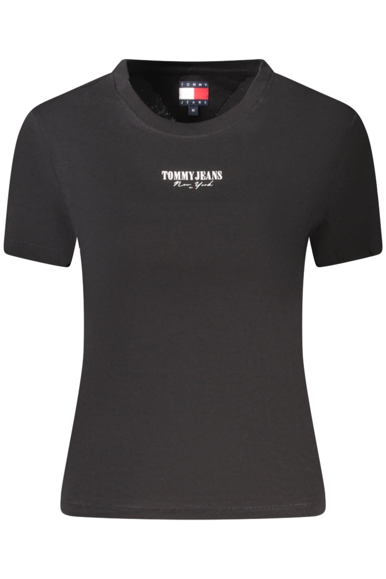 TOMMY HILFIGER NŐI RÖVID UJJÚ PÓLÓ FEKETE
