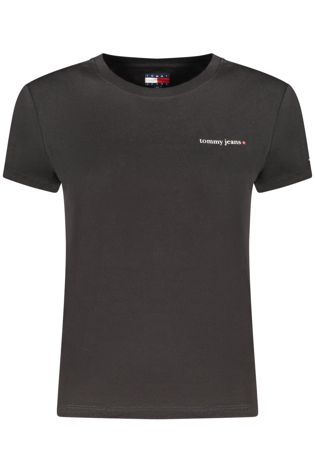 TOMMY HILFIGER NŐI RÖVID UJJÚ PÓLÓ FEKETE