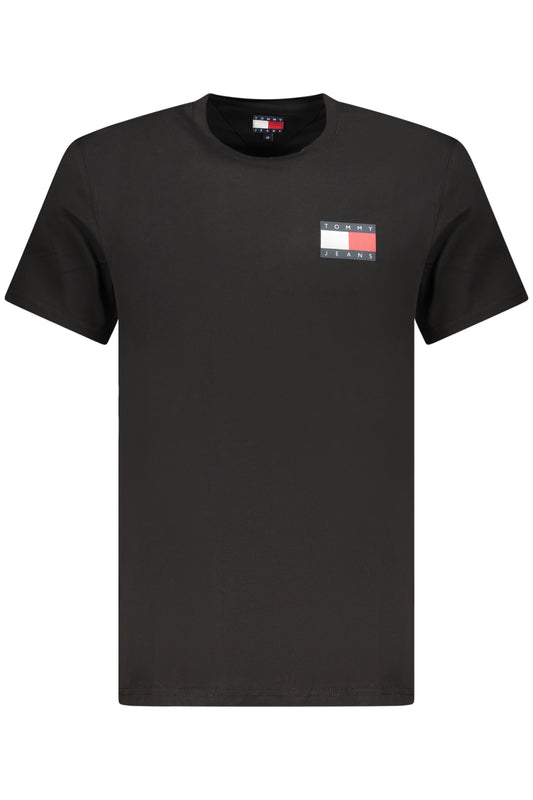 TOMMY HILFIGER FÉRFI RÖVID UJJÚ PÓLÓ FEKETE
