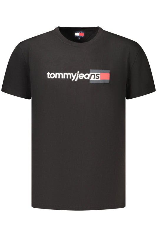 TOMMY HILFIGER FÉRFI RÖVID UJJÚ PÓLÓ FEKETE