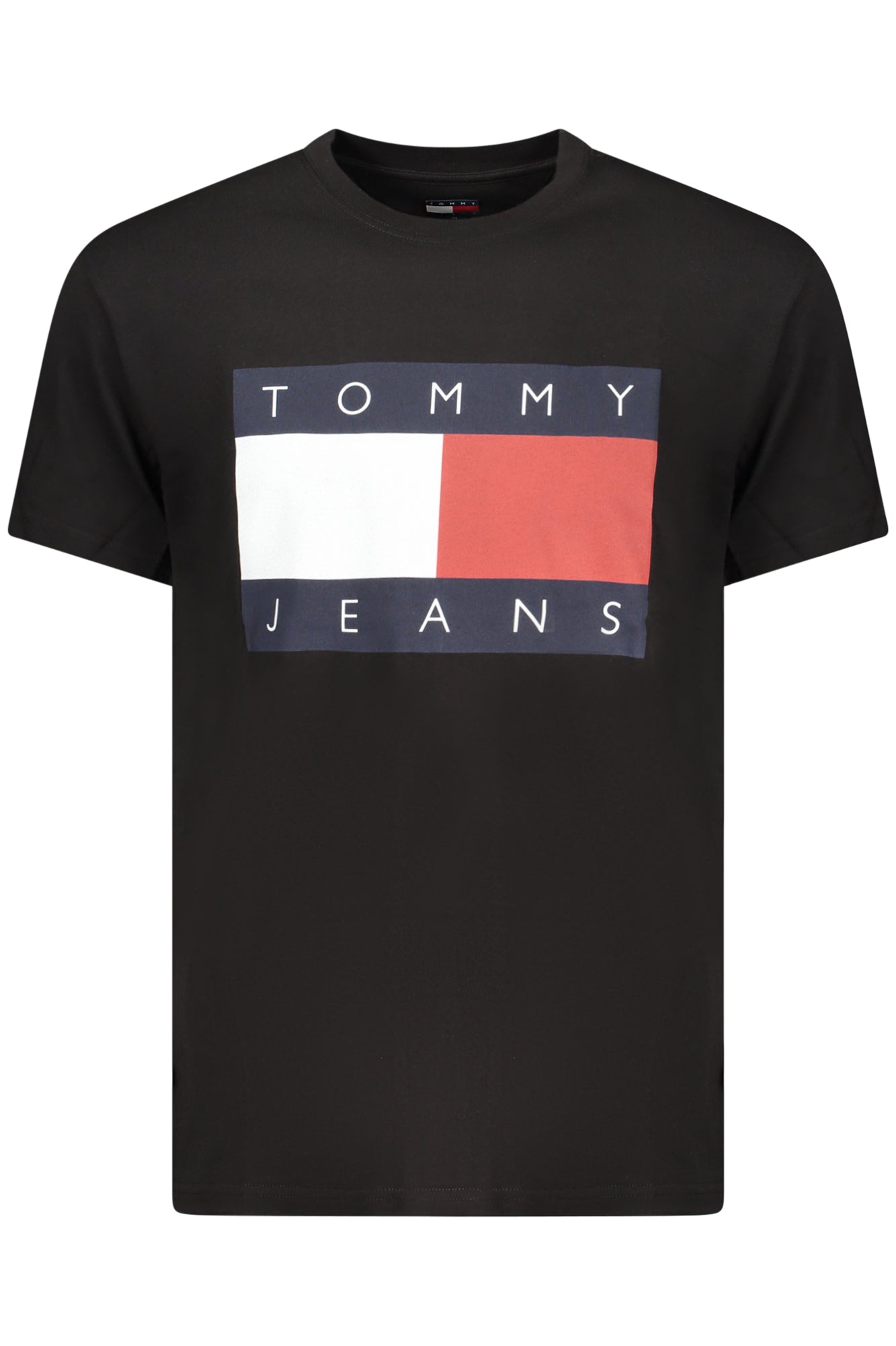 TOMMY HILFIGER FÉRFI RÖVID UJJÚ PÓLÓ FEKETE