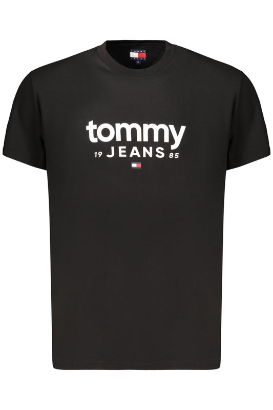 TOMMY HILFIGER FÉRFI RÖVID UJJÚ PÓLÓ FEKETE