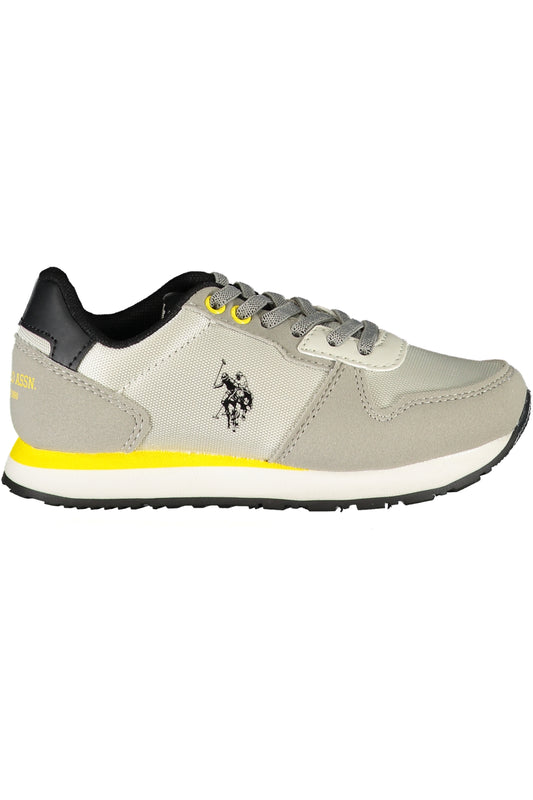 US POLO ASSN. SZÜRKE GYERMEK SPORTCIPŐ