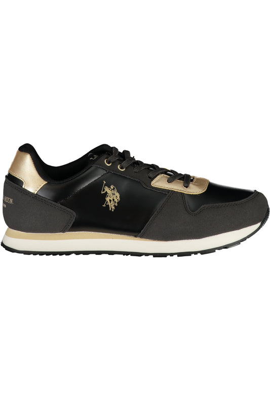US POLO ASSN. FEKETE NŐI SPORTLÁBBELI