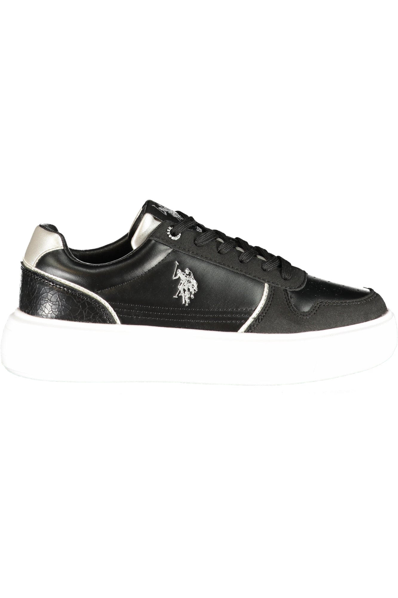US POLO ASSN. NŐI FEKETE SPORTCIPŐ