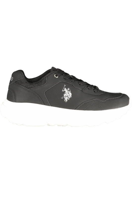 US POLO ASSN. NŐI FEKETE SPORTCIPŐ