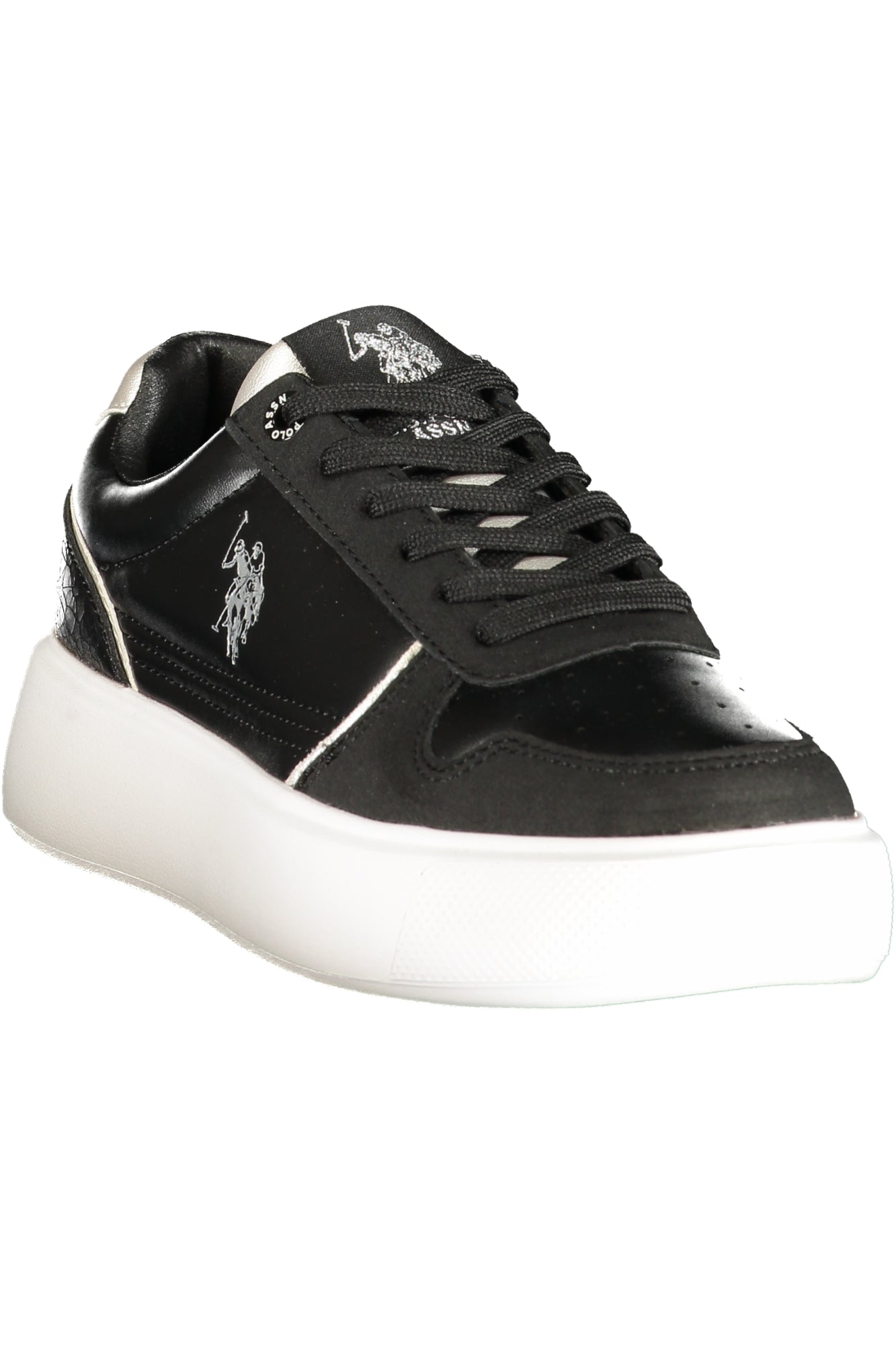 US POLO ASSN. NŐI FEKETE SPORTCIPŐ